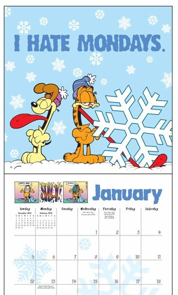 Garfield January