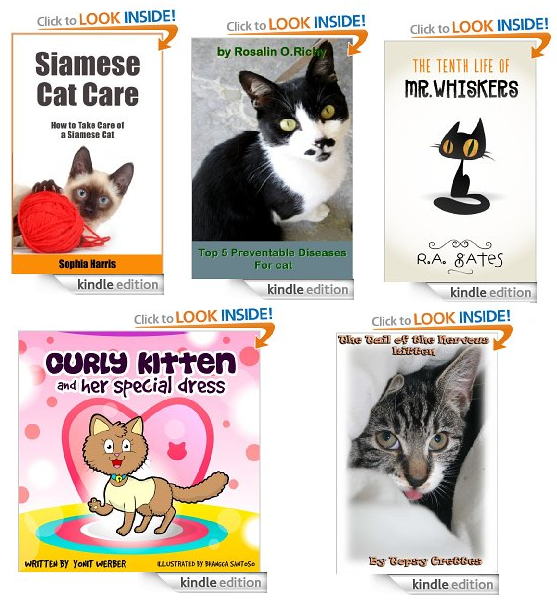free cat books