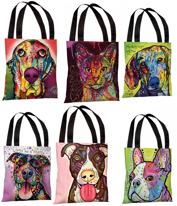 dean russo tote bags