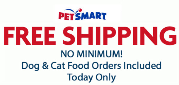 PetSmart free shipping promotion