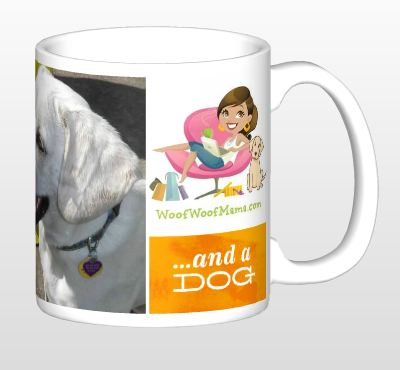 and a dog mug