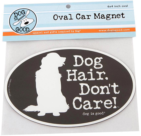 dog car magnet