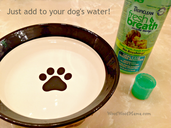 Fresh Breath water additive for dogs