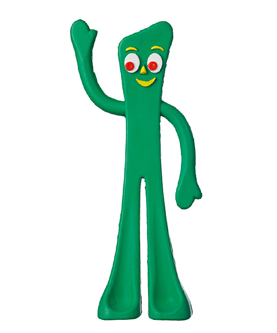 gumby dog toy
