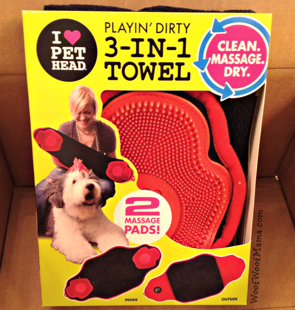 pet head dog towel
