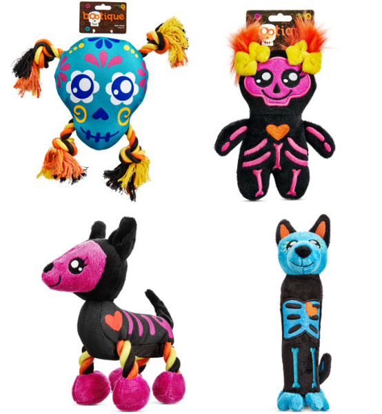 Day of the Dead dog toys