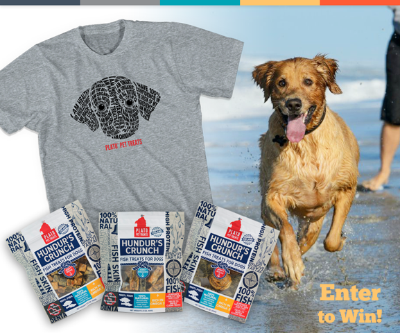 WIN Plato Pet Treats for your dog!