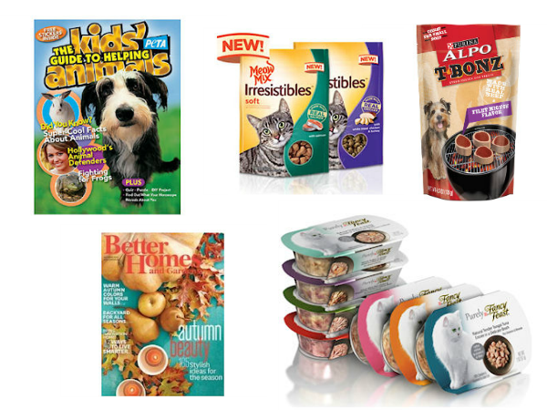 free pet samples magazines