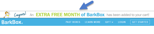 Free BarkBox Code confirmation