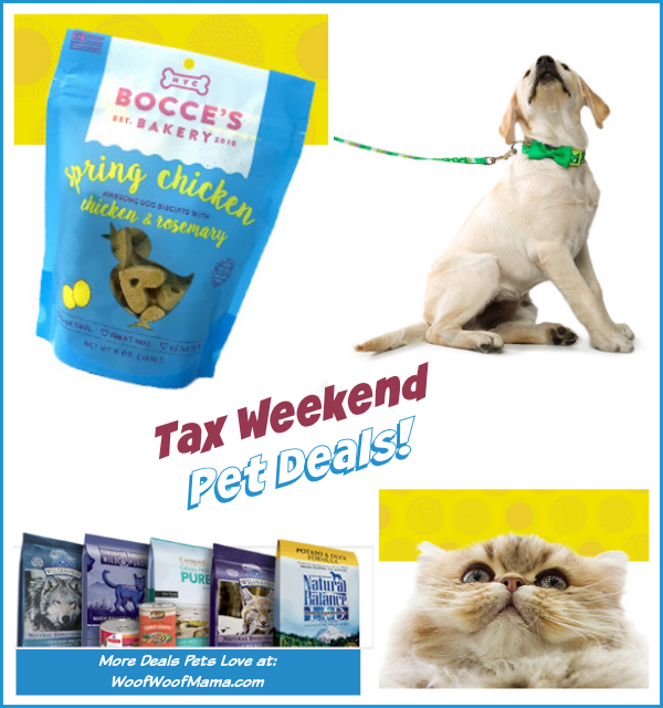 Tax Weekend Pet Deals