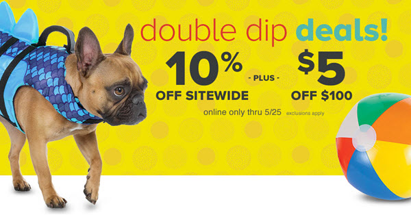 PetSmart Double Dip Deal