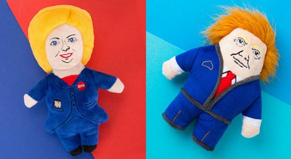 Presidential Candidate Dog Toys