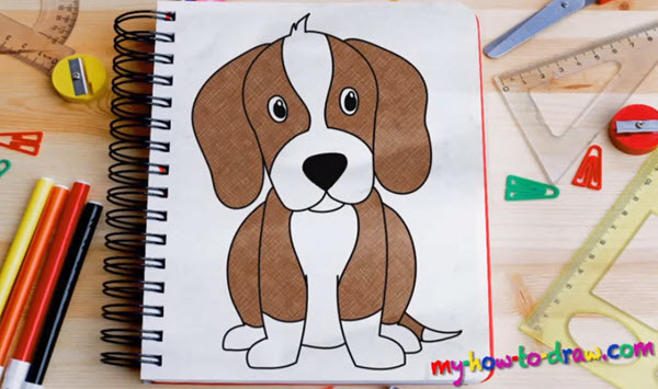How To Draw Dog for Kids