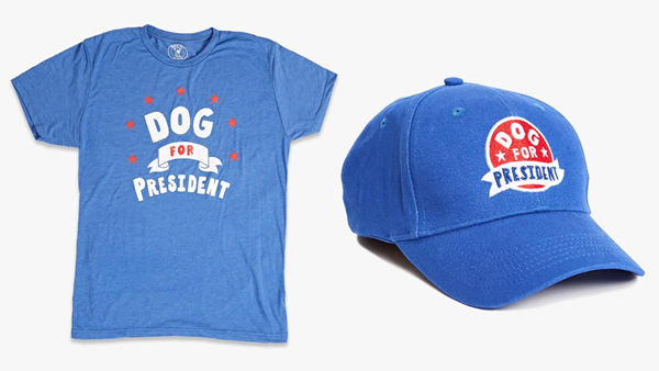 Dog for President Hat and Shirt