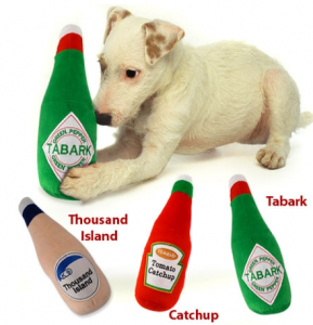 Dog Toy Condiments