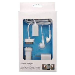 $1 iPhone travel charger kit