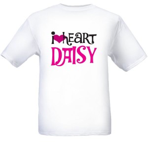 I heart Daisy custom tee