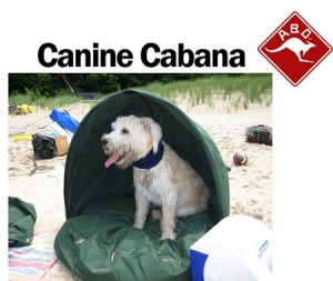 Canine Cabana dog beach camping equipment