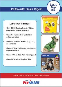 PetSmart Labor Day Deals
