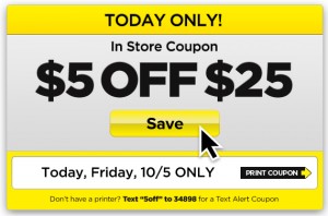 printable dollar general coupon for $5 OFF today only