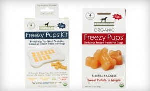 freezy pups organic dog treat deal