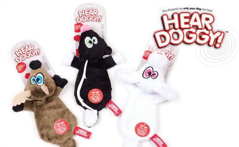 Hear Doggy Ultrasonic Dog Toy: Squeak Toy Only Dogs Can Hear | Woof