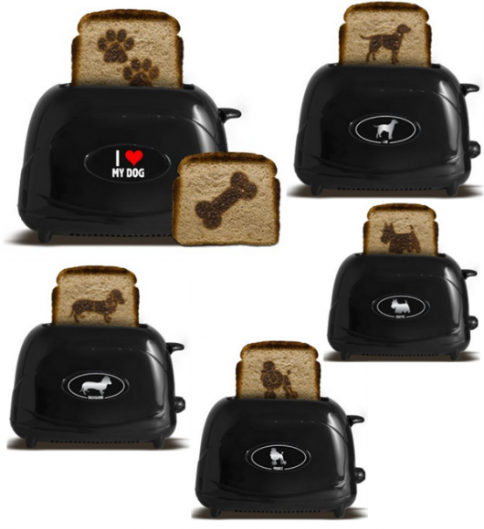 How CUTE Are These Toasters for Dog Lovers?!? Woof Woof Mama