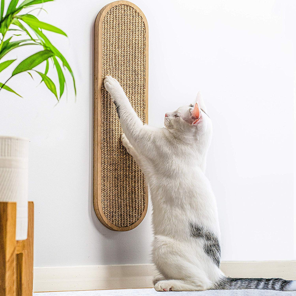 Pet Touch HANGING CAT SCRATCHER Scratching Post Board Kitten Corner Wall 
